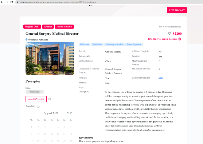 Medical Student Portal